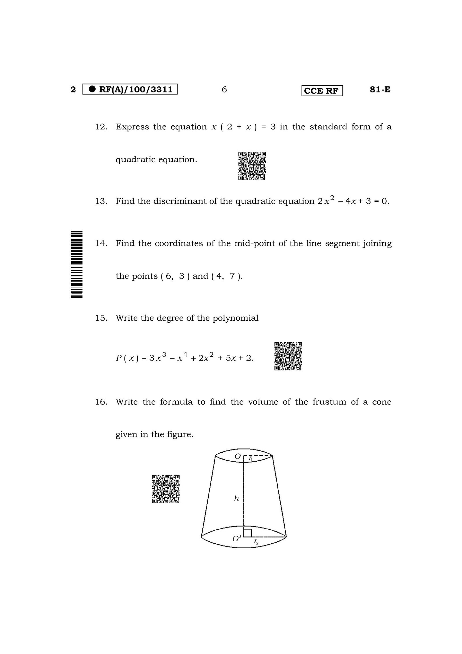 Question 16 image